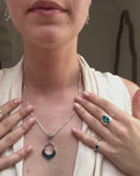 AGRA TEAL PENDANT