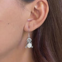 PEEK A BOO EARRING - TOPAZ