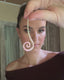 LOOPER SPIRAL EARRING