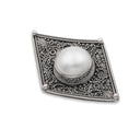 PEARL FILIGREE BROOCH