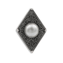 PEARL FILIGREE BROOCH