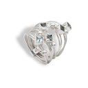 HITCHED IN TOPAZ RING
