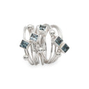 HITCHED IN TOPAZ RING