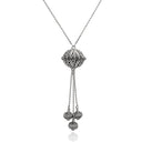 ORNATE SPACESHIP LONG DOTTY CHAIN