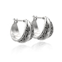 VINTAGE HOOP SILVER