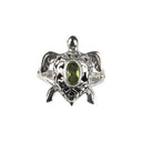 TURTLE  PERIDOT RING