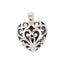 HEART THROB PENDANT - BLACK