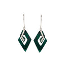 VIKING - GREEN EARRING