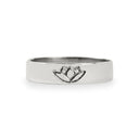 LOTUS BAND RING