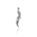 SILVER SPIKE PENDANT