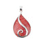 PURITY - RED CORAL PENDANT