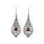 TAJ EARRING - GARNET