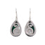 TEARDROP KORU - GREEN WHITE