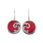 ELEMENT EARRING - RED CORAL