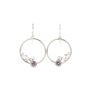 SPRING HAS SPRUNG - AMETHYST EARRING