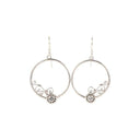 SPRING HAS SPRUNG - ZIRCONIA EARRING