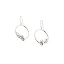 SPRING HAS SPRUNG - ZIRCONIA EARRING