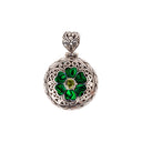 CLOVER PENDANT - GREEN