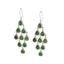 DANCING RAIN EARRING - GREEN