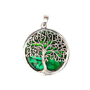 EVE TREE OF LIFE PENDANT - GREEN