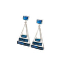 WALK LIKE AN EGYPTIAN EARRING - BLUE