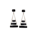 WALK LIKE AN EGYPTIAN EARRING - BLACK