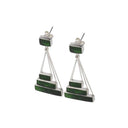 WALK LIKE AN EGYPTIAN EARRING - GREEN