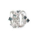 HITCHED IN TOPAZ RING