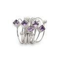 HITCHED IN AMETHYST RING